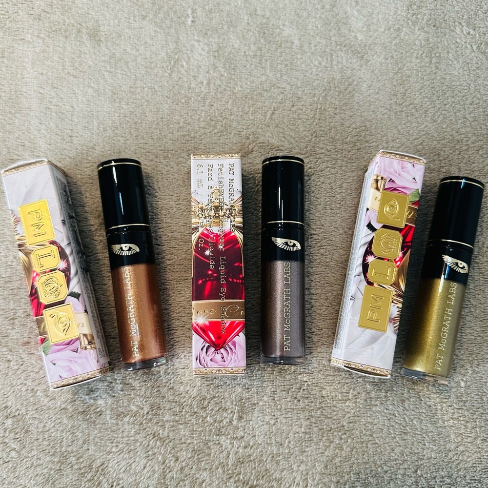 NEW! Pat McGrath Labs Liquid Eye Shadow Set of 3